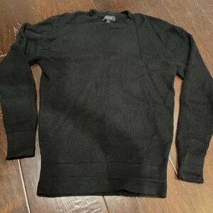 Classic Black Crewneck Sweater